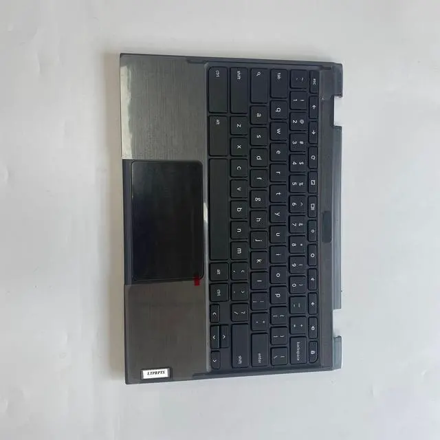 Alt view image 5 of 5 - LTPRPTS Replacement Laptop Upper Case Palmrest Non-Backlit Keyboard Touchpad Assembly Part for Lenovo 300E Chromebook 2nd Gen AST 82CE 5CB0Z21541 Black