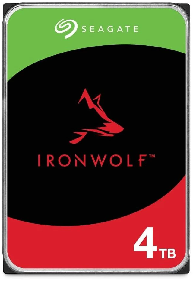 Main image of Seagate IronWolf ST4000VN006 4 TB Hard Drive - 3.5" Internal - SATA (SATA/600) - Conventional Magnetic Recording (CMR) Method