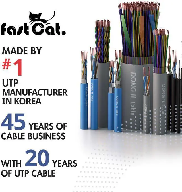 Alt view image 4 of 5 - fast Cat. Cat6 Ethernet Cable 1000ft - 23 AWG, CMR, Insulated Solid Bare Copper Wire Cat 6 Cable with Noise Reducing Cross Separator - 550MHZ / 10 Gigabit Speed UTP LAN Cat6 Cable 1000ft - CMR (Green)