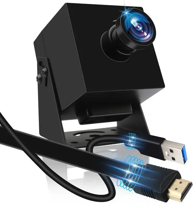 Main image of MMlove 4K HDMI Camera High Speed 60FPS USB Webcam 8MP Streaming with 120 Wide Angle Lens H.264 2X Digital Zoom Simultaneous Output Close up Lightburn for PC Laptop