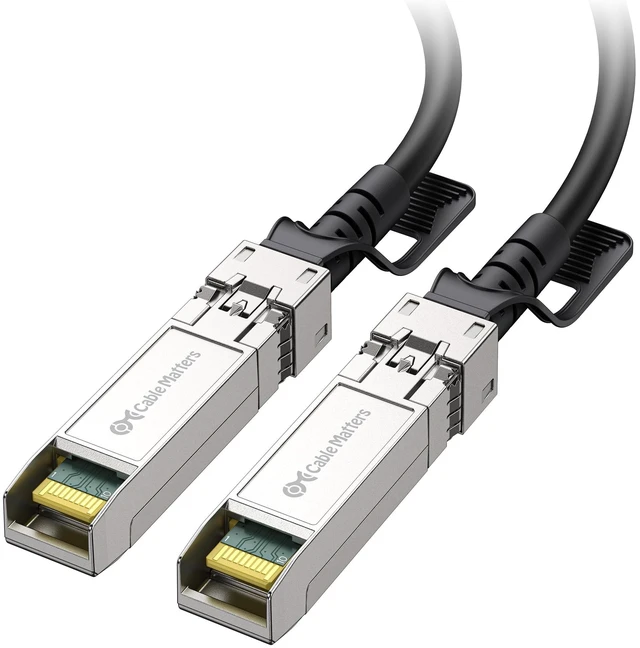 Main image of Cable Matters 10Gbps DAC Twinax SFP+ Cable, 5m/16.4ft