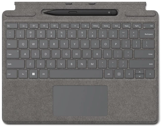 Main image of Microsoft Surface Pro Signature Keyboard with Microsoft Surface Slim Pen 2 - Platinum