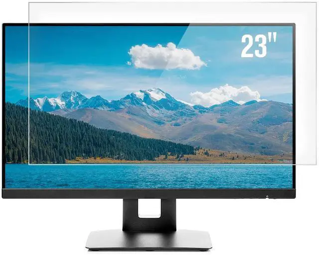 Main image of F FORITO 2-Pack 23 inch Anti Glare Matte Computer Screen Protector for 16:9 Monitor, Computer Screen Cover Compatible with 23" Acer/ASUS/HP/Dell Desktop