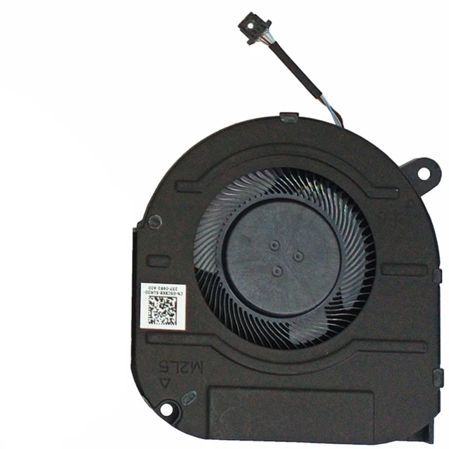 Alt view image 5 of 5 - ZHAWULEEFB Replacement New CPU+GPU Cooling Fan for DELL Inspiron 16Plus 16-7610 7610 Series 05CXK8 5CXK8 EG50060S1-C580-S9A DC5V 0.38A MIN 6.3CFM 0H1YC7 H1YC7 BNB506S5H-000P DC5V 0.39A MIN 9.8CFM F