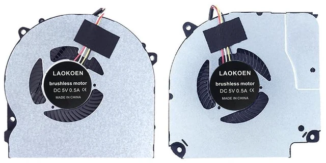 Main image of LAOKOEN New Cooling Fans for Gigabyte Gaming G5 MD GD,G5 MD RTX 3050 i5 11400H Gigabyte G5 MD 11th Generation Laptop P/N: EFC-70100V1-0AH EGC-77100V1-0AH 6-31-NH5E2-102 6-31-NH5E2-202 Fa