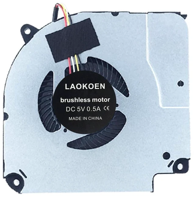 Alt view image 2 of 5 - LAOKOEN New Cooling Fans for Gigabyte Gaming G5 MD GD,G5 MD RTX 3050 i5 11400H Gigabyte G5 MD 11th Generation Laptop P/N: EFC-70100V1-0AH EGC-77100V1-0AH 6-31-NH5E2-102 6-31-NH5E2-202 Fa
