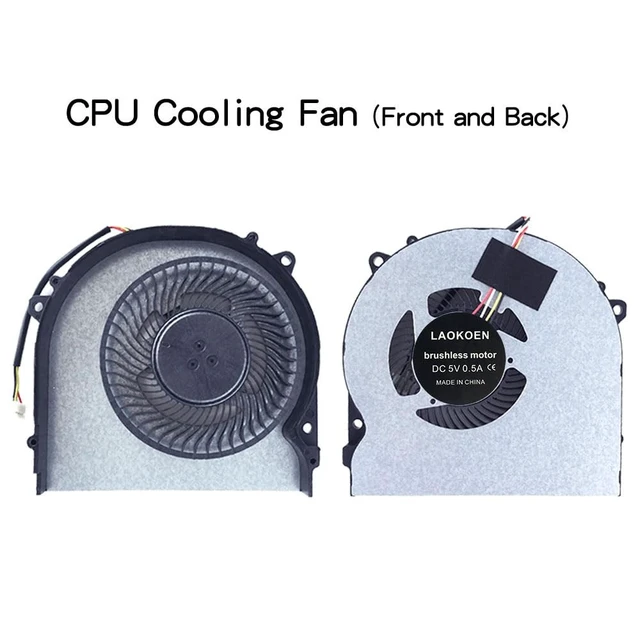 Alt view image 5 of 5 - LAOKOEN New Cooling Fans for Gigabyte Gaming G5 MD GD,G5 MD RTX 3050 i5 11400H Gigabyte G5 MD 11th Generation Laptop P/N: EFC-70100V1-0AH EGC-77100V1-0AH 6-31-NH5E2-102 6-31-NH5E2-202 Fa