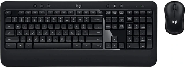 Main image of Logitech Advanced Combo Wireless Keyboard and Mouse