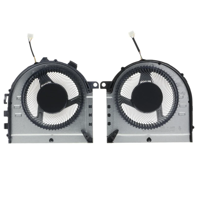 Alt view image 2 of 4 - CPU&GPU Cooling Fan for Lenovo Ideapad Gaming 3-15ACH6 3-15IHU6 5h40s20422 DFS5M325063B1H DFS5K12B159A1H