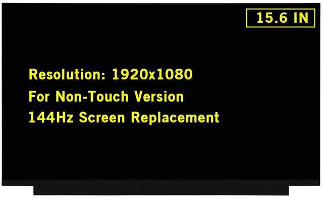 Main image of GBOLE 15.6" Screen Replacement for ASUS TUF Gaming F15 FX506 FX506H FX506L FX506LU FX506LH FX506LI FX506HE FX506HC FX506HM FullHD 1920x1080 IPS LED LCD Display Screen Panel (144Hz - 40Pin Connector