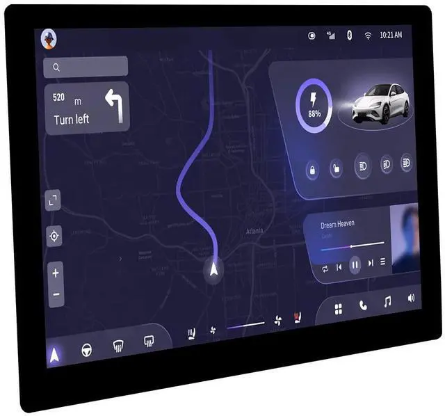 waveshare 7inch QLED Integrated Display Compatible with Raspberry Pi 5/4B/3B+/3B/2B/B+/A+/Zero/Zero W/WH/Zero 2W Supports Jetson Nano and Windows PC 1024 600 Resolution with Touch with Accessories