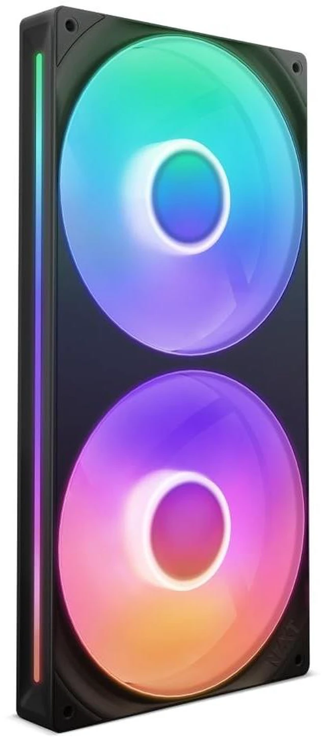 Main image of NZXT F280 RGB Core - 280mm Single-Frame RGB Fan Unit - Black