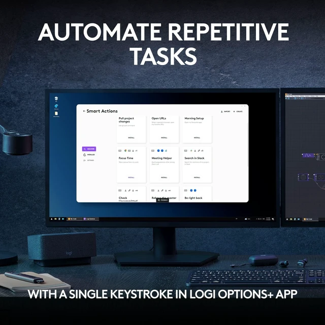 Alt view image 3 of 5 - Logitech MX Keys S Wireless Keyboard Low Profile Fluid Precise - Graphite