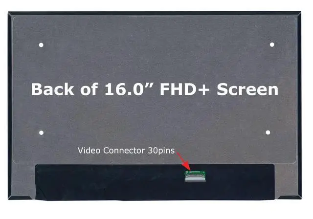 Alt view image 2 of 5 - SCREENARAMA Screen Replacement for Lenovo ThinkPad E16 Gen 1 21JN 21JQ