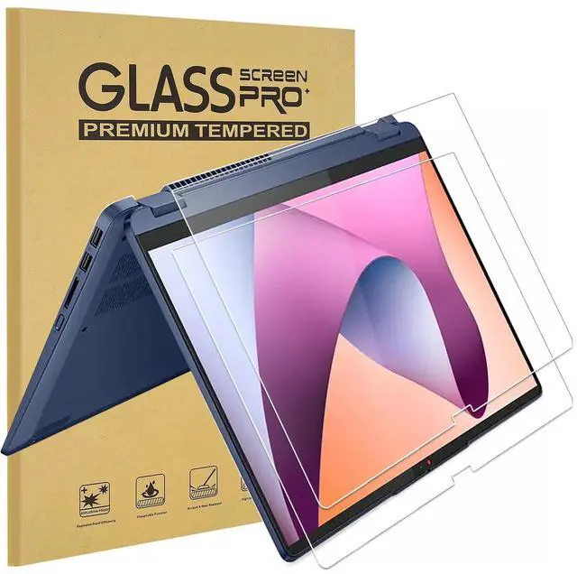 Main image of KEANBOLL 2 Pack Tempered Glass Screen Protector for Lenovo IdeaPad 5a / 5i / 5X / 5 14" 2-in-1Ideapad Flex 5/5i 14" 2-in-1Chromebook Plus 2-in-1 14" Touchscreen Laptop, 9H Anti-Scratch, Bubble Fr