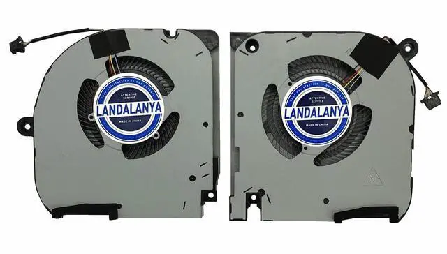 Main image of LANDALANYA Replacement new CPU and GPU Cooling Fan for Dell G7 7500 2020 Laptop 00XPY2 MG75080V1-C010-S9A DC5V and MG80081V1-C010-S9A 08THFX DC12V Fan