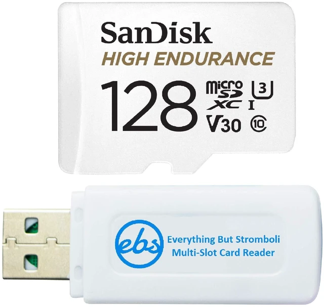 Main image of SanDisk High Endurance 128GB MicroSDXC Memory Card for Rexing Dash Camera