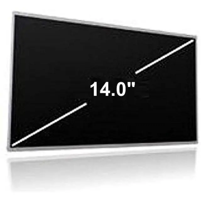 Alt view image 2 of 5 - Fullcom New Replacement Screen (Non Touch) 14.0 Inch (No Brackets) B140XTN07.7 HD 1366x768 30 Pin Matte for Lenovo PN SD10Z26829 FRU 5D10Z26830 for Laptop/Display/Screen/LCD Application