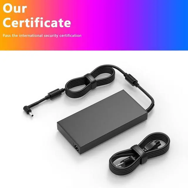 Alt view image 3 of 5 - GVKRLXZ 120W AC Adapter Compatible with MSI Cyborg 15 14 AI 13th 12th A1V 14 A13V a13u,Compatible with Msi Thin GF63 12th 3th 12VE 12VF GV15 Thin a17-120p2a adp-120vh gf63 Thin Power Adapter