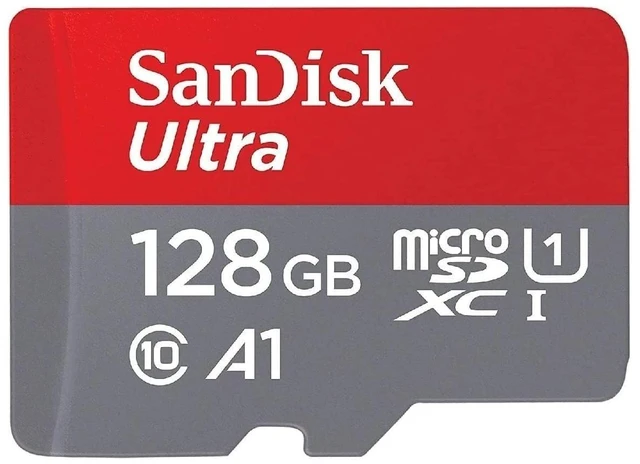 Alt view image 3 of 5 - SanDisk MicroSD Ultra 128GB Memory Card Compatible with Wyze Cameras