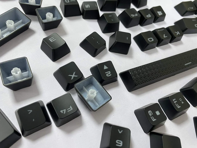 Alt view image 3 of 5 - Suitable for Corsair keycap K70 K65 Keyboard keycap, 104 Keys. Spare keycaps Mechanical Gaming Keyboard