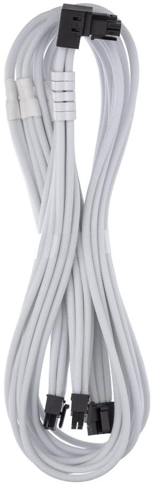 Main image of CableMod Pro ModMesh 12V-2x6 PCIe Cable for Corsair T5 (White, 3x8p, 90 B)