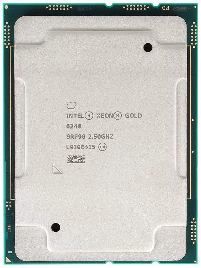 Main image of Intel Xeon Gold 6248 Processor 20 Core 2.50GHZ 28MB 150W CPU CD8069504194301 (OEM Tray Processor)