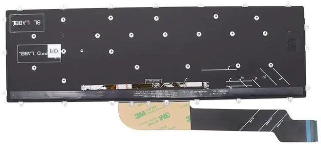 Alt view image 2 of 2 - New Replacement Keyboard for Dell Gaming G7 7588 7590 7790 G3 3579 3779 3590 G5 5587 5590 Keyboard US Backlit Blue