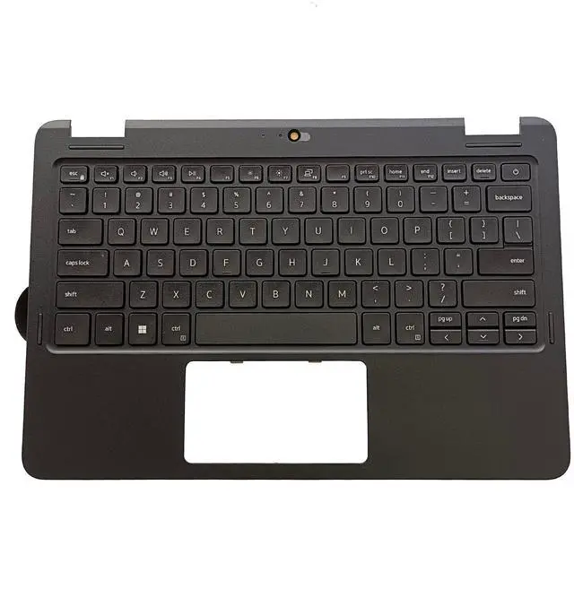 Main image of LTPRPTS Replacement for Dell Latitude 11 3120 Laptop Upper Case Palmrest Keyboard Camera Assembly Part 0R1976 R1976 Black