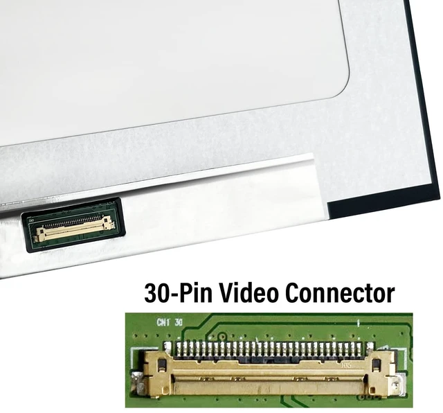 Alt view image 4 of 5 - TFTcenter LCD Screen Replacement for Dell Latitude 5400 5401 5410 5420 14.0 FHD 1920X1080 LED (Non-Touch) IPS Display (FHD 1920X1080) with Tape