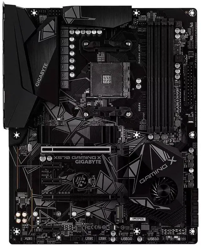 Alt view image 3 of 5 - Gigabyte X570 Gaming X (AMD Ryzen 3000/X570/ATX/PCIe4.0/DDR4/USB3.1/Realtek ALC887/HDMI 2.0B/RGB Fusion 2.0/Realtek GbE 8118 LAN/Gaming Motherboard)