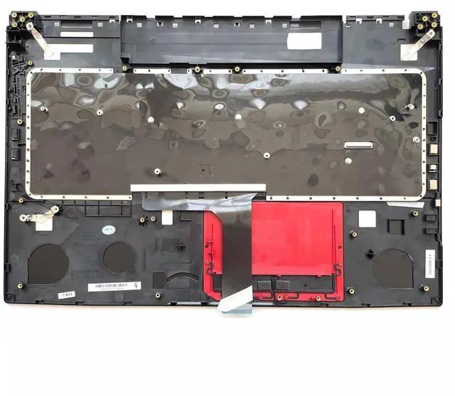 Alt view image 2 of 5 - Wzqrps New Replacement for MSI GE75 Raider 8RE 9SE 10SF MS-17E2 MS-17E9 Laptop Upper Case Palmrest Per-Key RGB Backlit Keyboard No Touchpad Assembly Part S1N3EUS2B2SA