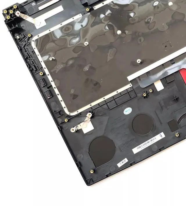 Alt view image 4 of 5 - Wzqrps New Replacement for MSI GE75 Raider 8RE 9SE 10SF MS-17E2 MS-17E9 Laptop Upper Case Palmrest Per-Key RGB Backlit Keyboard No Touchpad Assembly Part S1N3EUS2B2SA