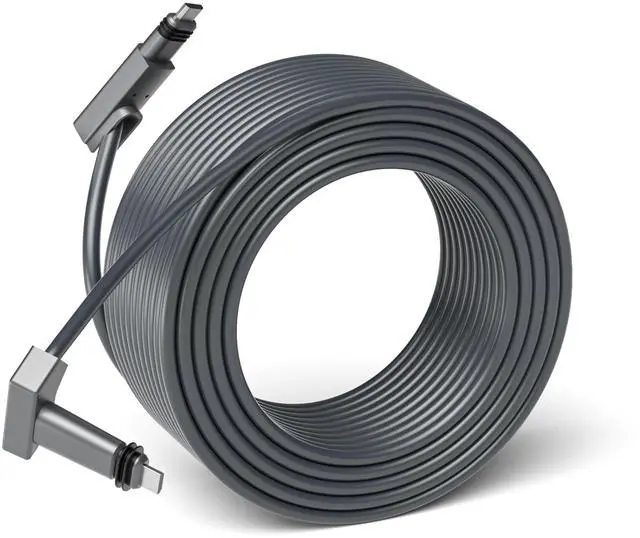 Main image of Azduou 75FT Replacement Cable for SpaceX Starlink Rectangular Satellite V2, Standard Actuated Gen 2 Extension Cable with Waterproof End Caps