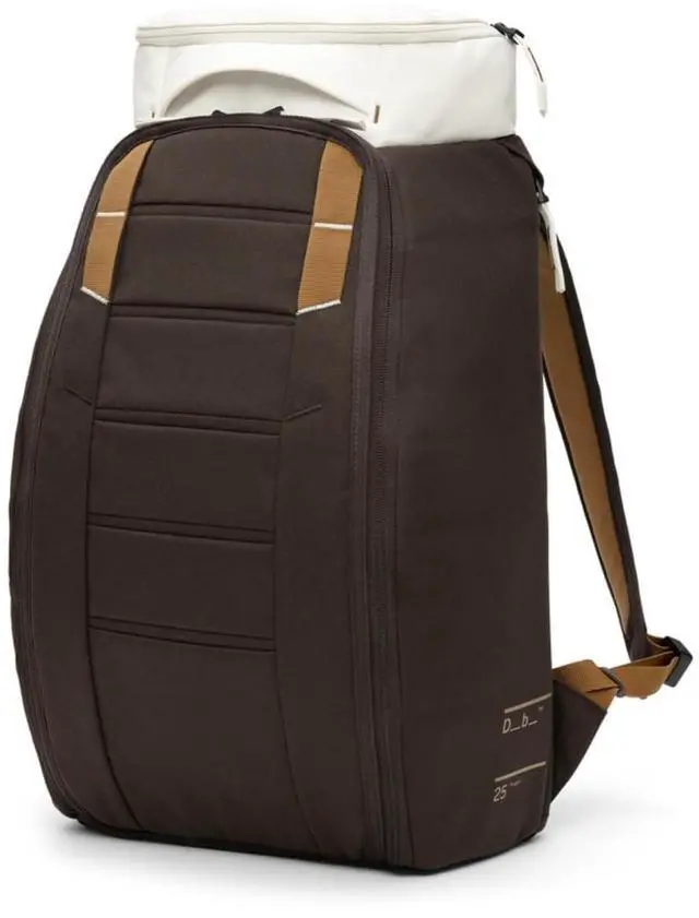 Main image of Db Journey The Hugger - Durable Travel Backpack with Laptop Compartment for Work & Gym, Luggage Backpack with Roller Bag Attachment, Full-Zip Main Compartment, 25L - Cappuccino