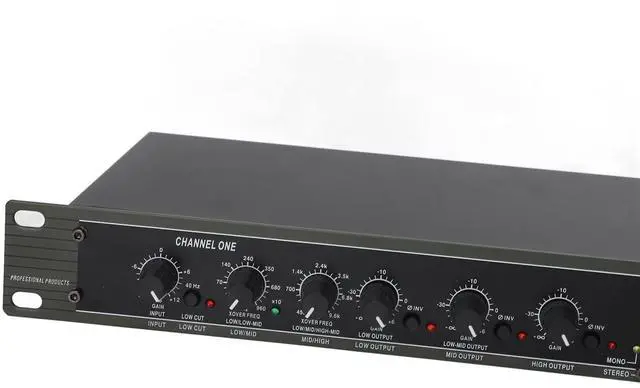Alt view image 5 of 5 - 234XL Crossover, Mono 4 Way Crossover for Stage Performance, Provide Premium Sound Crossover and Stereo Effect