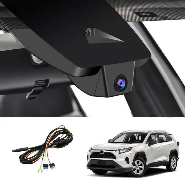 Main image of KuTaiTai 4K Dash Cam for Toyota RAV4 2022 2023 2024 2025 LE Limited SE Adventure XLE Premium XSE (Model B, with Vent Hole), Front 4K OEM Dashcam for RAV4 2022-2025, 24H Parking Monitor, 128GB