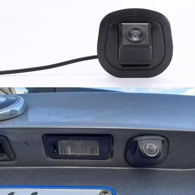 Alt view image 3 of 5 - 1280 * 720 Pixels 1000TV Lines car Rear View Backup Camera Replacement for BMW X5 E70 X6 E71 Bj 2011 X1 E84 325d 2012 Parking Reverse Vehicle Camera Waterproof Night Vision