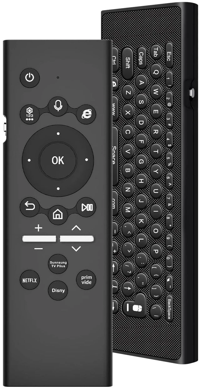 Main image of Backlit Keyboard Remote Replacement for Samsung Voice-Enabled TVs 2019-2024