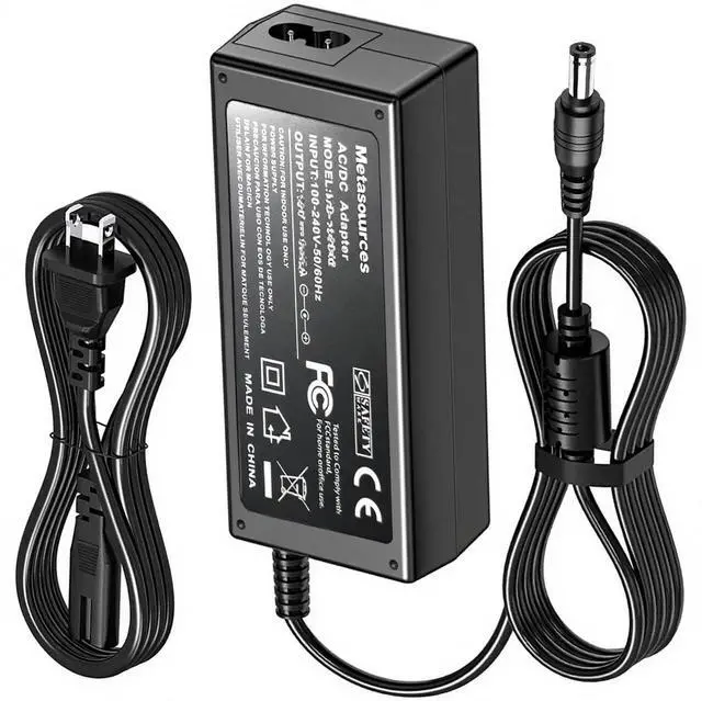 Main image of Metasources 14.5V-15V AC/DC Adapter Compatible with Chirp RPM Rolling Percussive Massager ChirpRPM DC14.5V - DC15.0V Power Supply Cord Cable Charger (with Barrel Round)