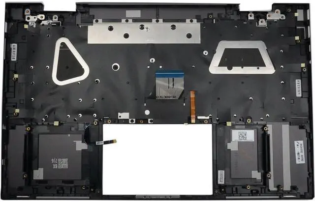 Alt view image 2 of 5 - New Replacement for HP Envy 15-ES 15M-ES 15T-ES 15Z-EU 15-EU 15Z-EU000 15T-ES000 Laptop Upper Case Palmrest Backlit Keyboard Assembly Part M45474-001 M45489-001 (Brown)