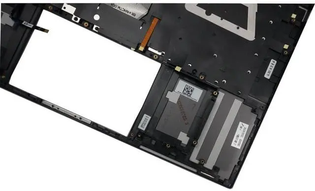 Alt view image 4 of 5 - New Replacement for HP Envy 15-ES 15M-ES 15T-ES 15Z-EU 15-EU 15Z-EU000 15T-ES000 Laptop Upper Case Palmrest Backlit Keyboard Assembly Part M45474-001 M45489-001 (Brown)