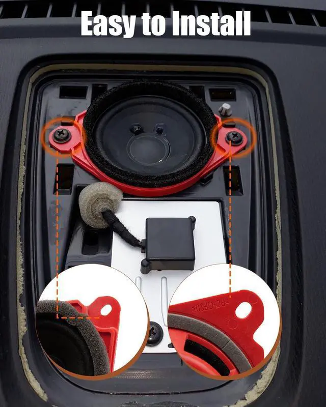 Alt view image 5 of 5 - YUANTUO Instrument Panel Speaker Fit for Mazda 3 2014-2025/ CX-5 2017-2025/ CX-9 2013-2023/ CX-30 2020-2025/ CX-50 2023-2025/ CX-70 2025/ CX-90 2024-2025, Replace GKK8-66-960 KE68-66-960