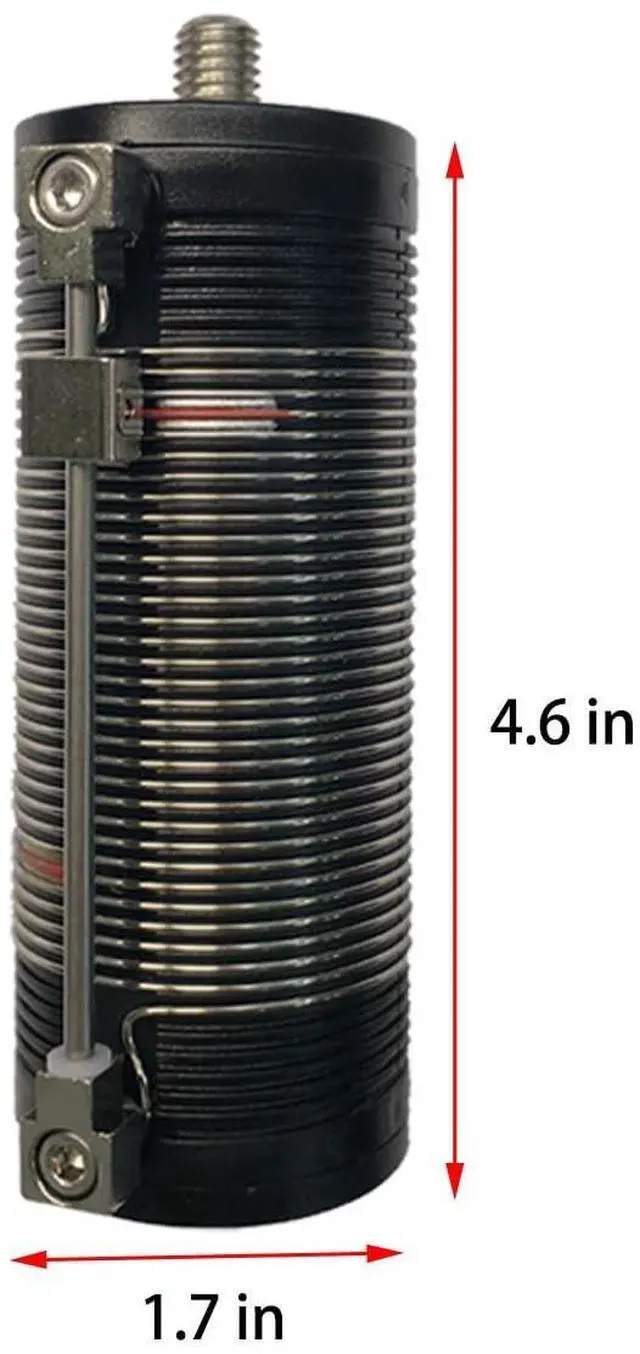 Alt view image 5 of 5 - JPC-12 HF Antenna for Ham Radio 7MHz-50MHz 8-Band Portable Vertical Antenna with Slide Regulator 40m-6m Shortwave Antenna for POTA SOTA Outdoor Use QRP Compatible