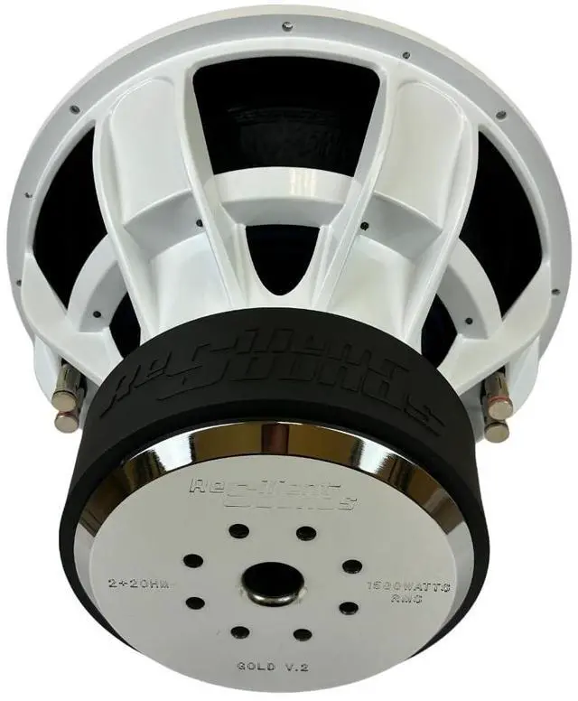 Alt view image 2 of 5 - Resilient Sounds Gold 15 V2 1500RMS 15" SUBWOOFER (D2 OHM Load)