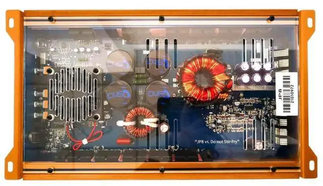 Alt view image 2 of 2 - DOWN4SOUND JP8 V1.5 - Orange ^^ 800W+ RMS Amplifier