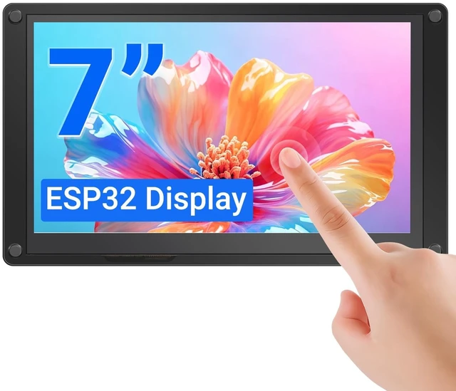 Main image of IoTeikXgo ESP32 Display, 7 Inch HMI ESP32-S3 Touch Screen with Acrylic Case