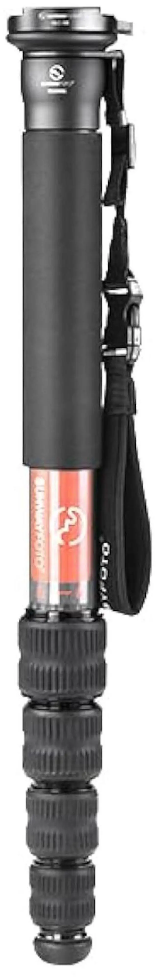 Main image of SUNWAYFOTO M3650C + M3650C+DLC-58 CF Monopod 36mm Top Section 10kg 22lb Max Load Carbon Fiber 1/4" / 3/8" Super Portable + Arca Compatible Lever Lock Clamp