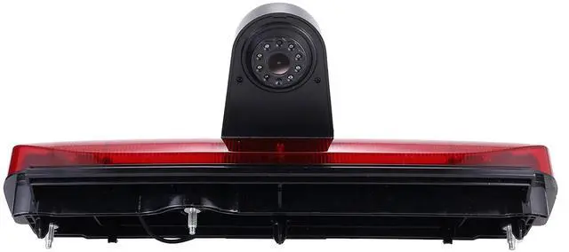 Main image of 1280 * 720 Pixels Car Third Roof Brake Lamp Rear View Backup Camera Replacement for Ford Transit Connect 2014-2017 Transporter Business MPV SUV Bus Waterproof Night Vision