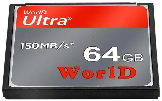 Alt view image 2 of 5 - ANXILE Original High Speed 64GB CF Memory Card 150MB/s SDCFH Camera Card UDMA HCF64GB